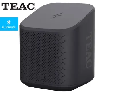 TEAC Wireless Charging Bluetooth Speaker Stylish Lightweight Portable - Black • $280.32