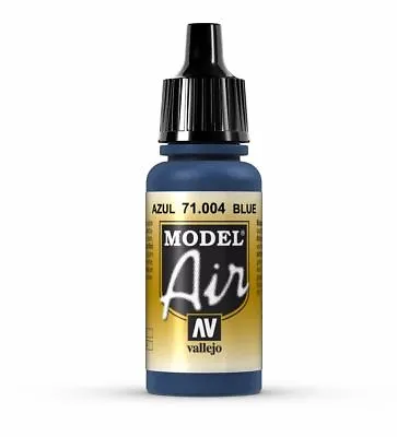 Vallejo Model Air 4 Blue - 17ml Acrylic Airbrush Paint • £4.59