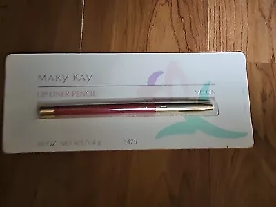 1 Vintage Mary Kay Wood Lip Liner Pencil Color Melon Pink New Old Stock • $10