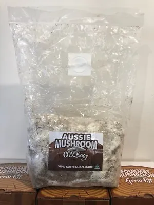 $45 • Buy INDOOR CO2 BAG Aussie Mushrooms AQUAPONICS HYDROPONICS GROW TENT BOOST EXHALE 