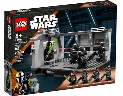 LEGO 75324 Star Wars The Mandalorian Dark Trooper Attack - Brand New - RETIRED! • $27.90