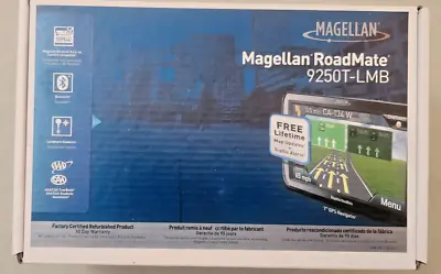 Magellan RoadMate 9250T-LMB GPS 7.0” Touch Screen Mountable New Refurbished • $75