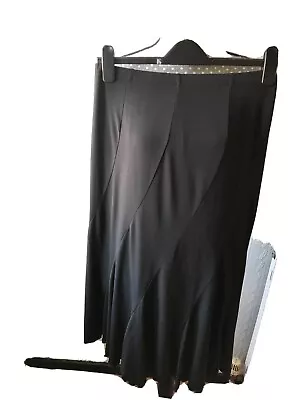 Ladies Black Skirt  Saloos Size S • £4.75