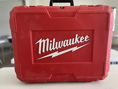 Milwaukee 5546-21 Plastic Tool Case For Hammer Drill 1-3/4” SDS MAX CASE ONLY • $35.99