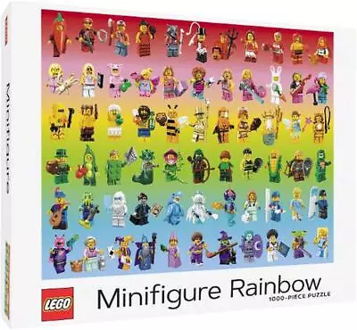 LEGO Minifigure Rainbow 1000Piece Puzzle By Lego • $44.48
