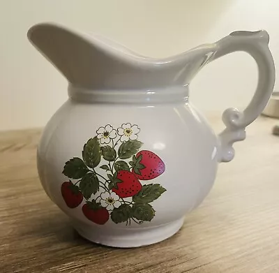 McCoy Beautiful Strawberry Pitcher • $25