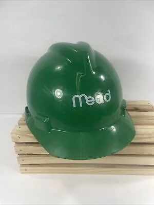 Chillicothe Ohio Mead Corporation Vintage Green Employee Hard Hat • $18.68