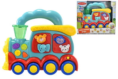 Baby Animal Train Zoo Toy Educational With Jungle Sounds Kids Activity Gift • £18.50