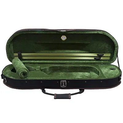 4/4 Full Size Professional Halfmoon Violin Hard Case With Hygrometer • $65.99