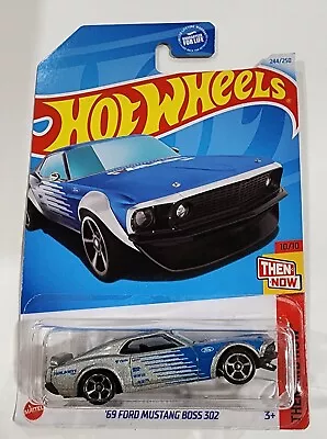 2024 Hot Wheels Dollar General Exclusive Silver '69 Ford Mustang Boss 302 #244 • $9