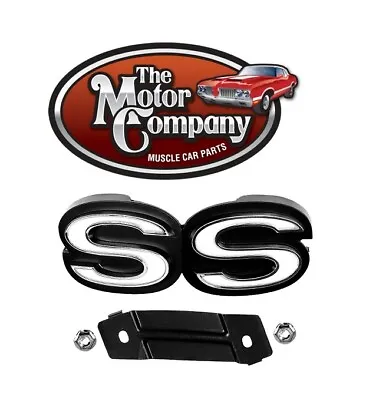 1971 Chevelle  El Camino SS Front Grille Emblem With Hardware ( IN STOCK ) EG015 • $47.45