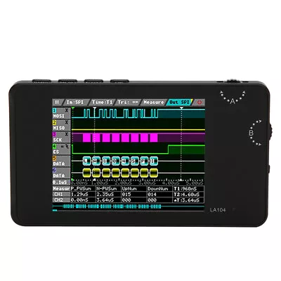 Digital Logic Analyzer Lightweight Portable 4 Channels Logic Analyzer For • £113.11