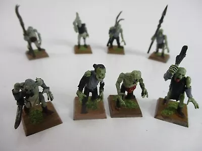 WARHAMMER Miniatures 8x VAMPIRE COUNTS ZOMBIES #3 Painted!! • $19.95