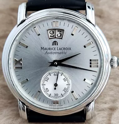 MAURICE LACROIX Masterpiece Grand Gluichet DATE 58789 Automatic MENS 38mm Watch • $699