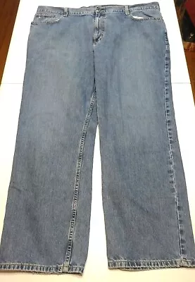 Tommy Hilfiger Jeans Men's Relaxed Freedom Jeans Size 44/32 Lightly Distressed • $24.99