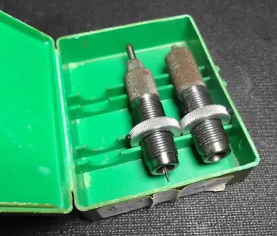 Vintage RCBS 7MMx57 Mauser FL Reloading 2 Die Set Reload Ammo 7x57 • $29.95