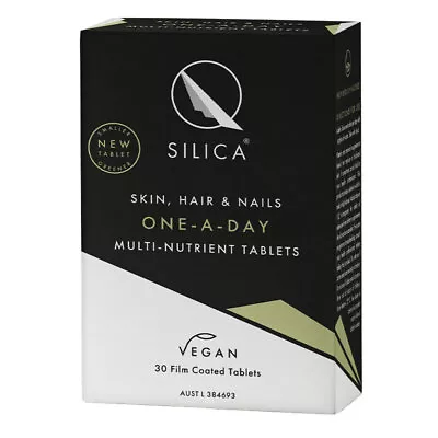 Qsilica ONE-A-DAY 30 Vegan Tablets • $29.99