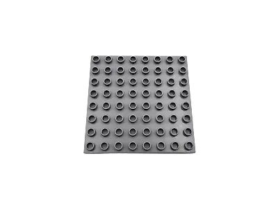 Lego® Duplo Base Plate Building Plate 8x8 DARK BLUISH GREY (DBG) • $10.95