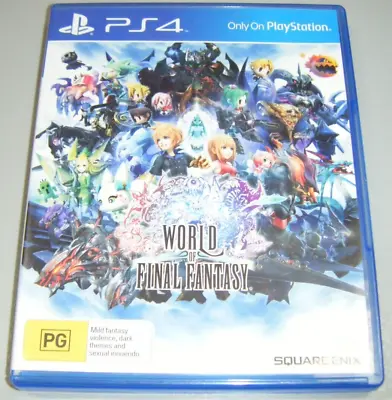 Sony Playstation 4 PS4 Game - World Of Final Fantasy • $24.99