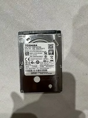 Toshiba MQ01ACF050 Thin 500GB 2.5  SATA Hard Drive Used • £5.99