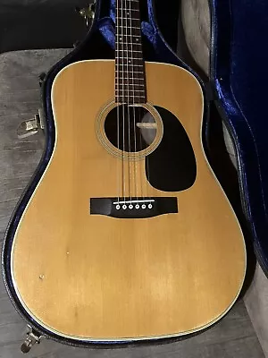 Vintage Martin D-28 Copy Unbranded Acoustic Guitar 70’s W/paperwork • $499