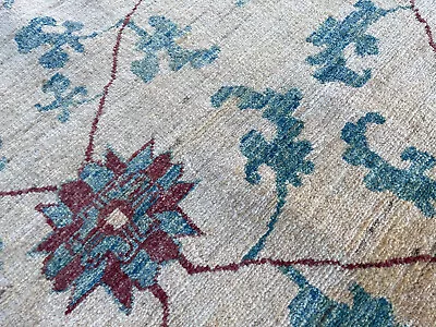 6x9 ANTIQUE RUG HAND-KNOTTED Blue Oriental GABBEH HANDMADE Vintage Colorful Fine • $679