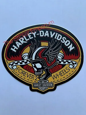 Vintage Harley Davidson Motorcycle Sticker Helmet Tank Toolbox Car Truck Decal • $5.95