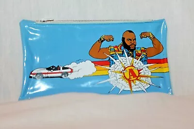 New Vintage Mr.t The A Team 1983 Pencil Plastic Blue  Bag  • $6.99