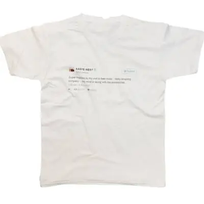 Kanye West Tweet Ikea Inspired Funny Meme White Or Black T-Shirt • £14.99
