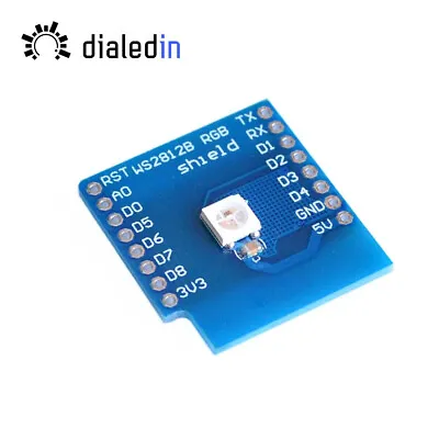 WS2812  RGB LED Shield For Wemos D1 Mini  IoT Ardiuno ESP8266 • $8.56