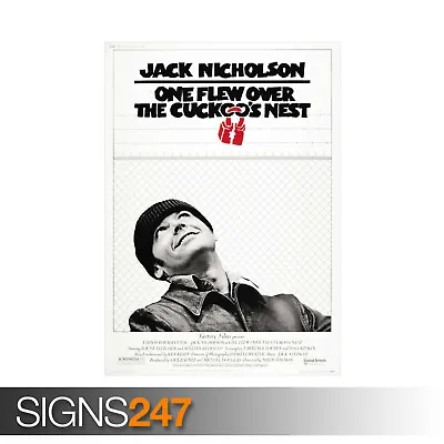 £3.95 • Buy ONE FLEW OVER THE CUCKOOS NEST (ZZ312) MOVIE POSTER Poster Print Art A1 A2 A3