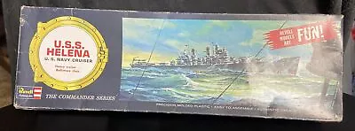 Revell - 1998 - L 16-1/2 Inches - USS Helena US Navy - #H-370 OPENED • $24.99