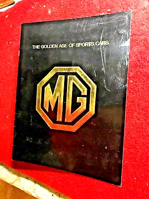 1975 MG Dealer Sales Brochure MGB & Midget The Golden Age Of Sports Cars • $5.99