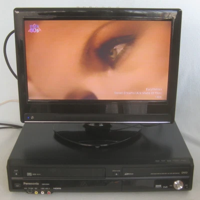 £85 • Buy Panasonic DMR-EZ48V DVD Recorder + VCR Combi With Freeview