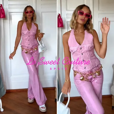 $58.40 • Buy Zara Nwt Pink Barbie™ The Movie ©warner Bros. Halter Top All Sizes 6045/203