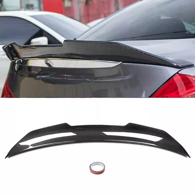 For Infiniti G35 G37 Sedan PSM Style Rear Trunk Spoiler Wing Lip Carbon Fiber US • $108.99