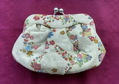 £14.99 • Buy Leko Of London - Beige Floral Clutch Evening Bag / Handbag - Excellent Condition