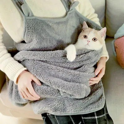 £23.79 • Buy Pet Dog Cat Carrier Travel Shoulder Bag Sling Front Backpack Soft Plush Pouch