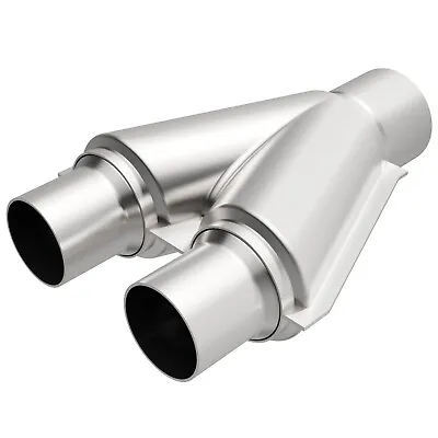 Magnaflow Performance Exhaust 10768 Stainless Steel Y-Pipe 2 1/2  Diameter • $86.88