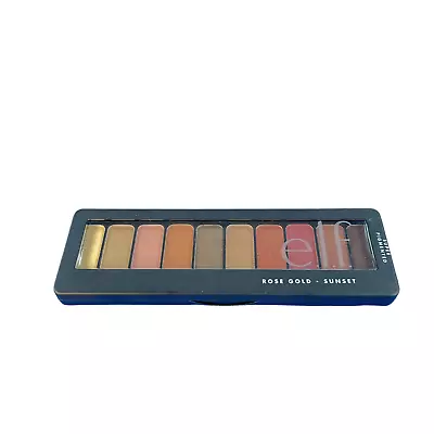 $9.99 • Buy ELF Rose Gold Eyeshadow Palette -Sunset- 10 Colors Sealed...Brand New/Sealed!