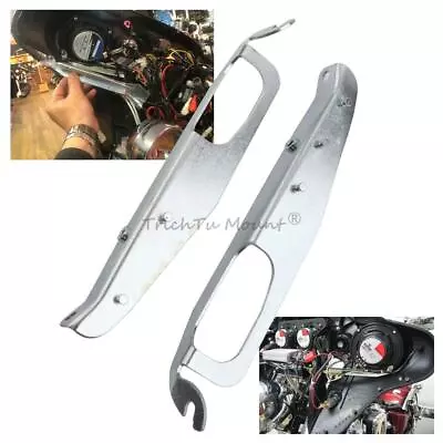 Inner Batwing Fairing Support Brackets For Harley Touring Electra Street Glide • $17.96