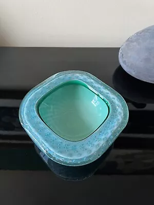 Murano Glass Bowl Bullicante Sommerso Cased Aventurine Barovier Seguso Venini • $149.99