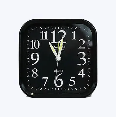 $14.99 • Buy Minimalist Analog Alarm Clock Analogue Clocks Battery Desktop Table Bedside