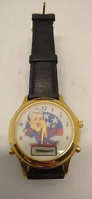 Vintage Bill Clinton Presidential Political Novelty Watch  • $12.95