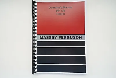 Massey Ferguson MF135 Operator Manual • £13.95