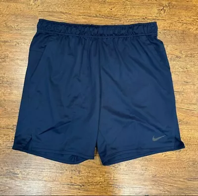 Nike Dri-Fit Blue Totality 7  Unlined Versatile Performance Run Shorts Men's M • $24.95