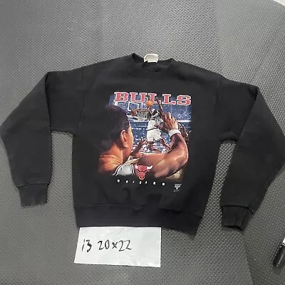 Vintage 90s Chicago Bulls Crewneck Sweatshirt • $55