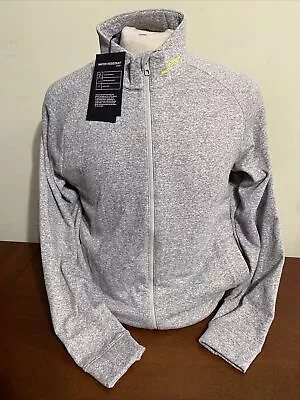 J Lindeberg Men's Travel Golf Mid Layer JACKET GMJS04662 9489 Gray Medium NEW • $170.90