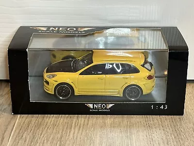 1:43 Scale Neo Models Hamann Guardian (Porsche Cayenne) Yellow Boxed • $24.65