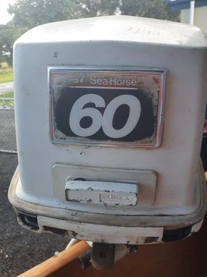 $85 • Buy Johnson Seahorse 1981 60hp Outboard Motor - Parts Motor Incomplete